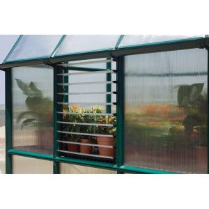 Greenhouse Side Louver Window | Rion by Palram-Canopia