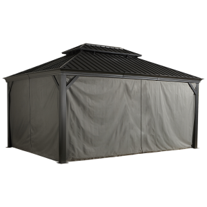 Monaco, Messina, Mykonos, and Moreno Gazebo Curtains 12 x 16 ft | Sojag