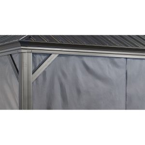 Monaco, Messina, Mykonos, and Moreno Gazebo Curtains 12 x 16 ft | Sojag