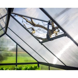 Mythos Polycarbonate Greenhouse 6 x 10 ft. Grey Frame | Palram-Canopia