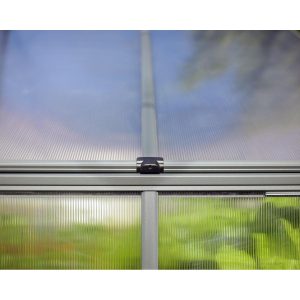 Mythos Polycarbonate Greenhouse 6 x 10 ft. Grey Frame | Palram-Canopia