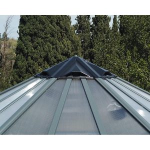Oasis Hexagonal Polycarbonate Greenhouse Solarium 8 ft. | Palram-Canopia