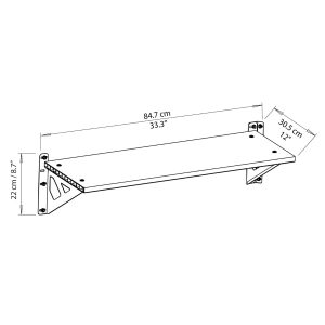 Skylight/Rubicon Shed Shelf Kit | Palram-Canopia