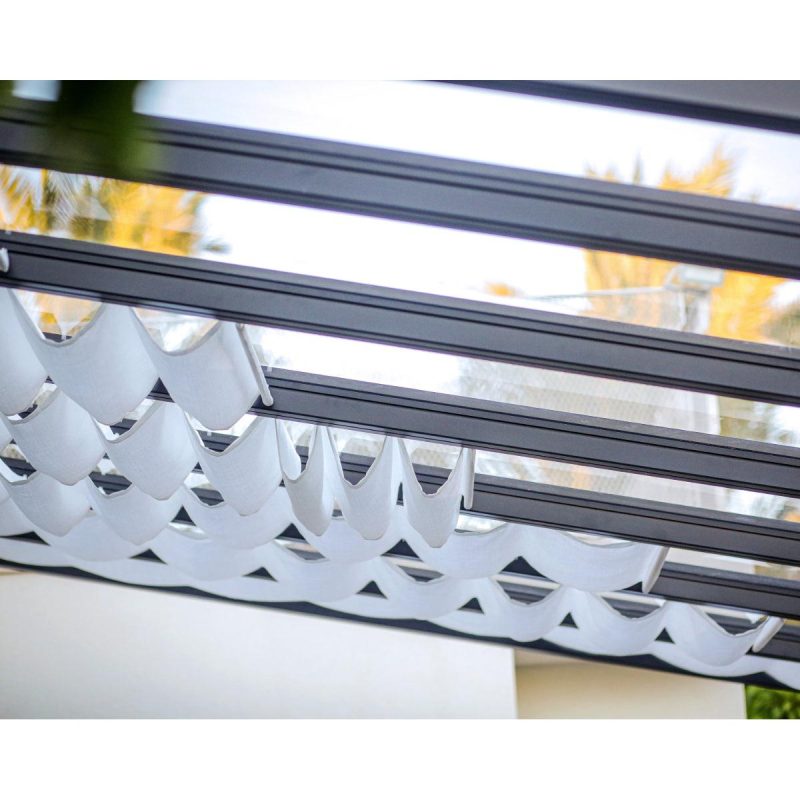 Stockholm Aluminum Patio Covers 11 x 26 ft. Clear Panels | Palram-Canopia
