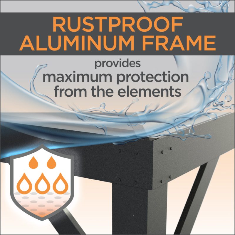 Ventura Aluminum Gazebo 8 x 8 ft | Sojag