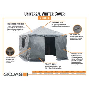 Winter Gazebo Cover 12 x 14 ft | Sojag